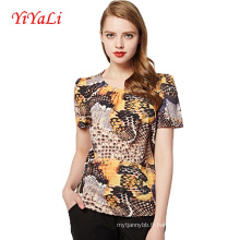 Vente en gros de haute qualité Fashion Casual Women T-Shirt